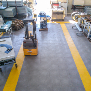 Модульные ПВХ покрытия для производства